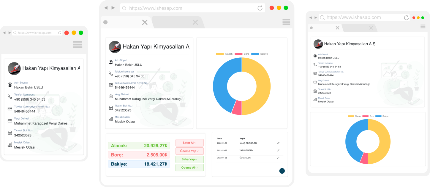Müşterilerinizin Cari Kayıtlarını ishesap'la Kontrol Altına Alın!